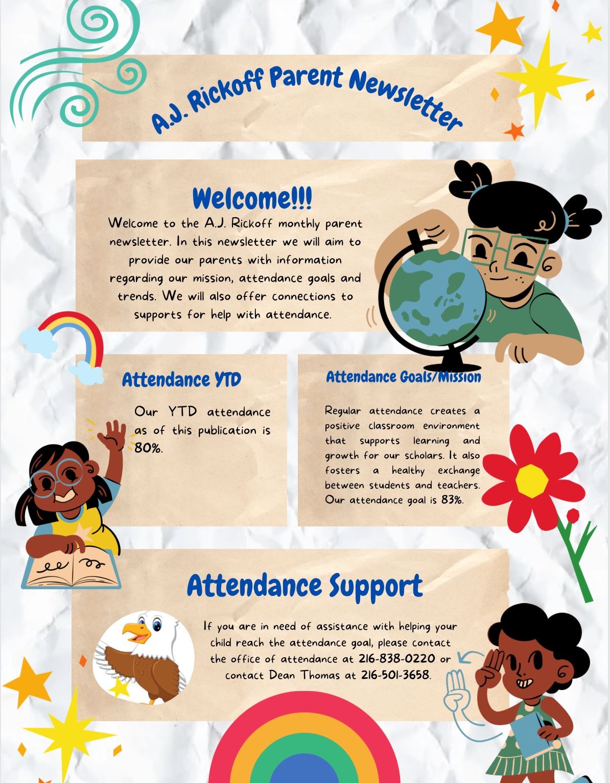  AJR March Attendance Newsletter